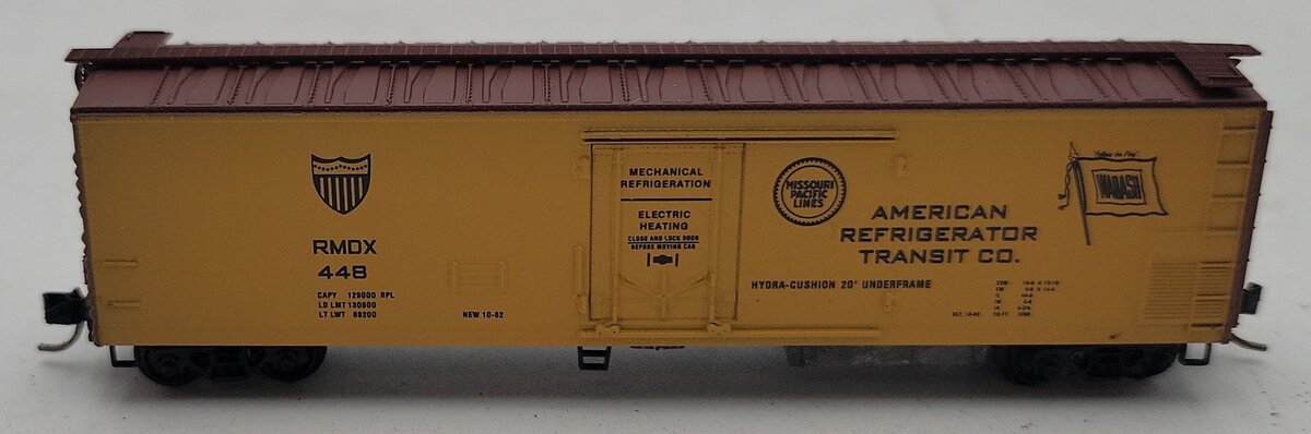 Micro-Trains 06900050 N RMDX 51' 3 3/4" Rivet Side Mechanical Reefer #448 EX/Box