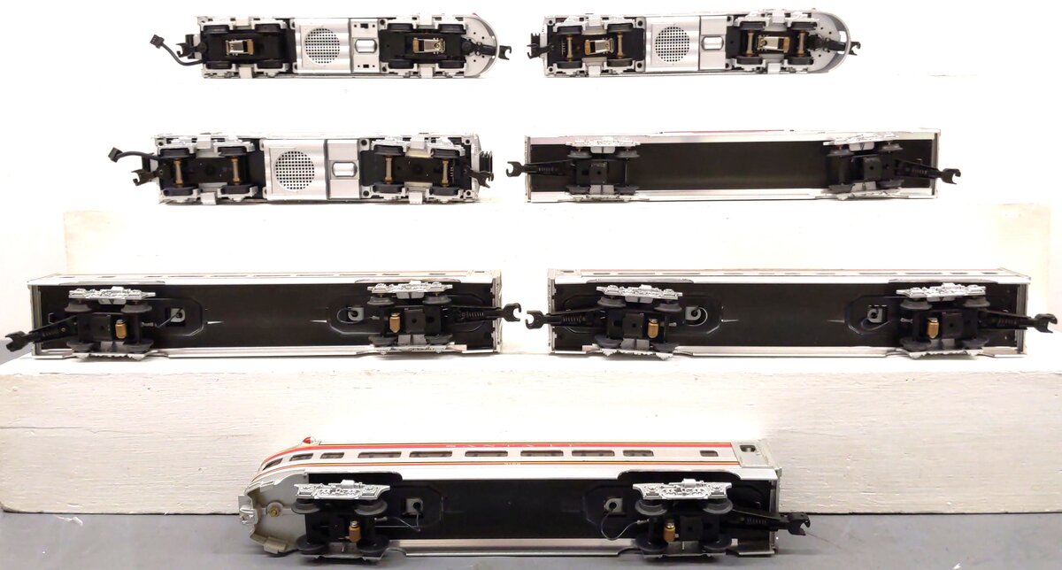 MTH 30-2153-1 O Santa Fe El-Capitan Diesel Locomotive Set w/PS1 EX/Box