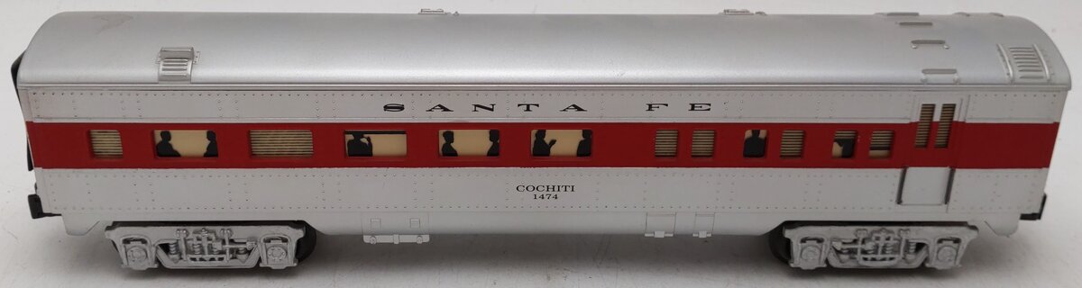 K-Line K1474 O Santa Fe "Cochiti" Streamliner Diner Car #1474 EX