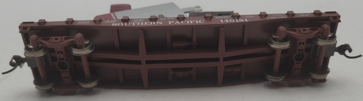 Athearn 96311 HO Scale Southern Pacific 40' Flatcar w/Plane #140181 EX/Box