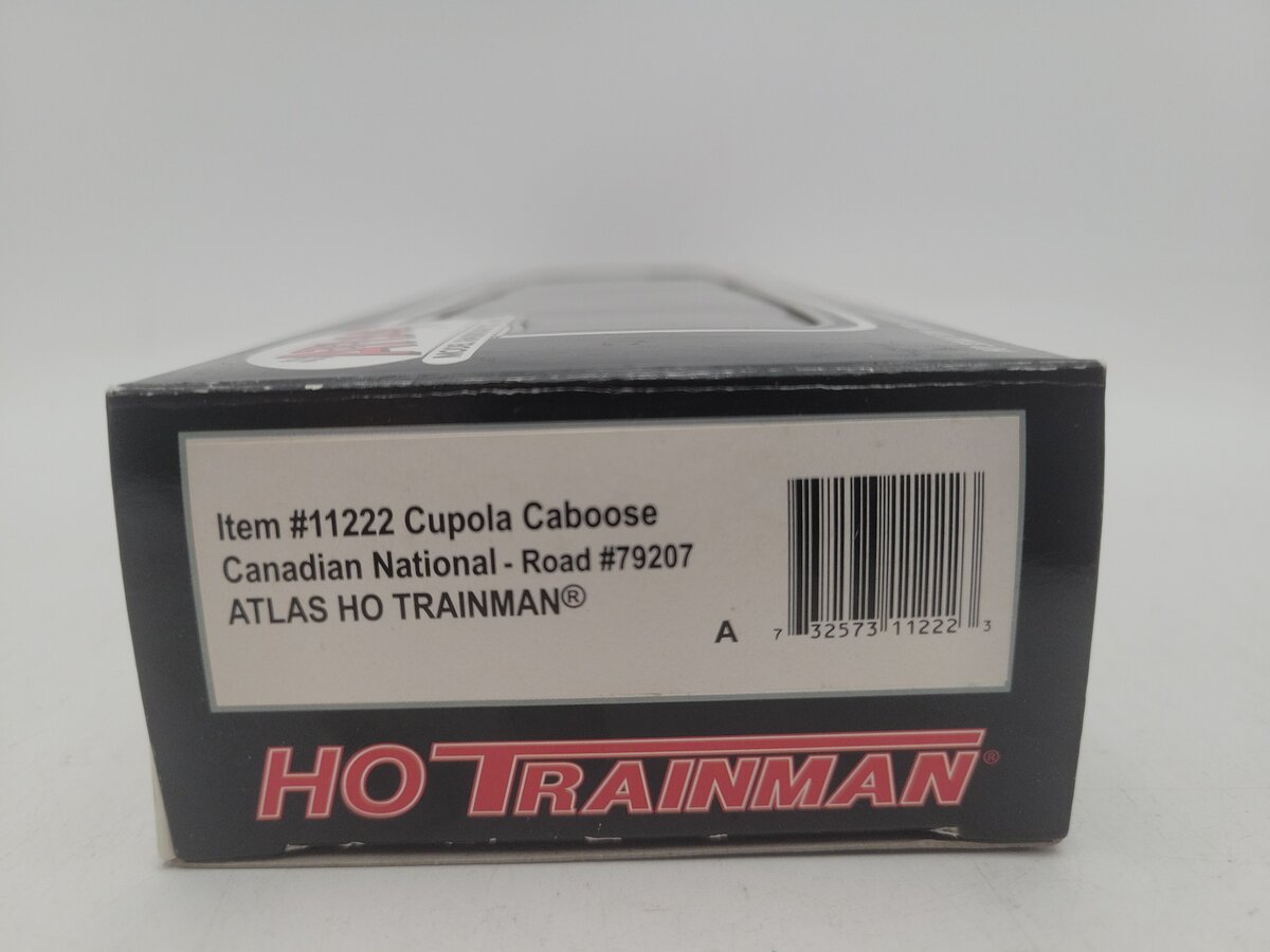 Atlas 11222 HO Scale Canadian National Cupola Caboose #79207 EX/Box