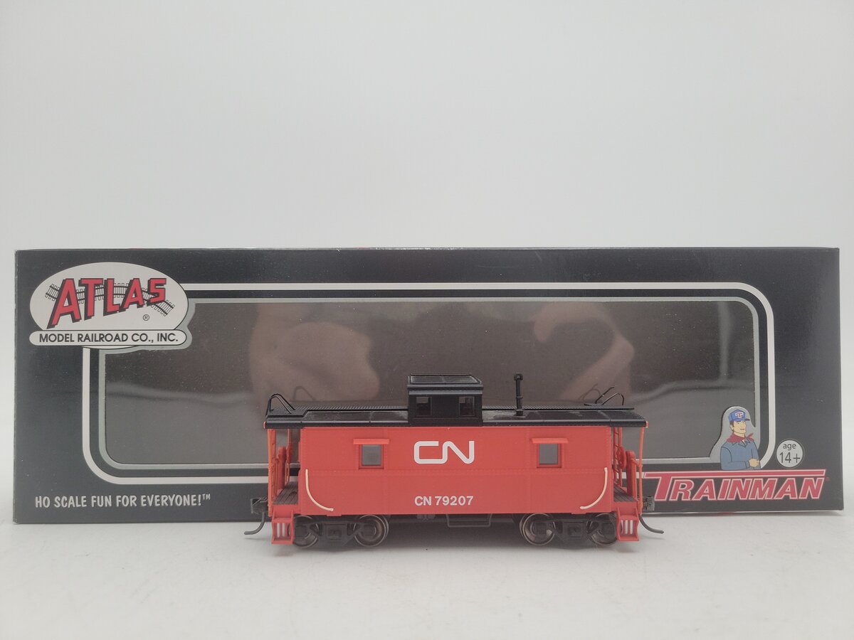 Atlas 11222 HO Scale Canadian National Cupola Caboose #79207 EX/Box