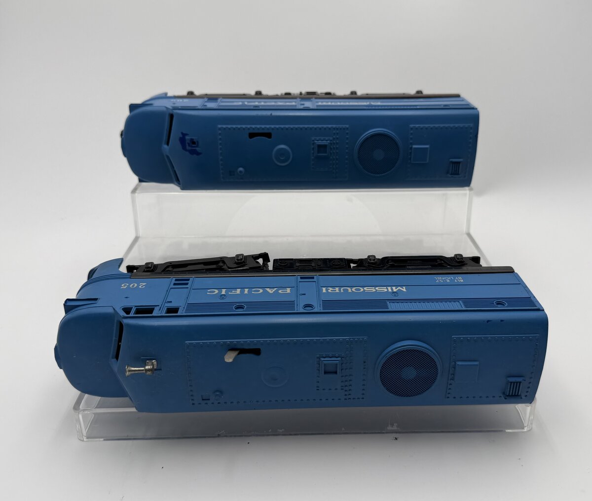 Lionel 205 Vintage O Missouri Pacific Alco AA Diesel Locomotive Set VG