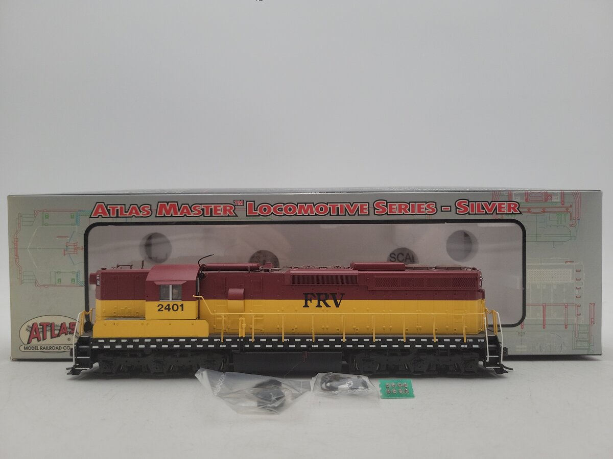 Atlas 7528 HO Scale Fox River Valley Diesel Locomotive #2401 w/ DCC EX/Box