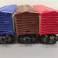 Lionel O Gauge Assorted Train Cars [3] EX/Box
