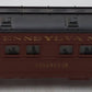 Lionel 6-16003 O Gauge Pennsylvania Tuscan Observation Car EX
