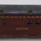 Lionel 6-16031 O Gauge Pennsylvania Illuminated Dining Car #16031 EX