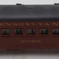 Lionel 6-16002 O Gauge Pennsylvania Tuscan Coach Car #16002 EX