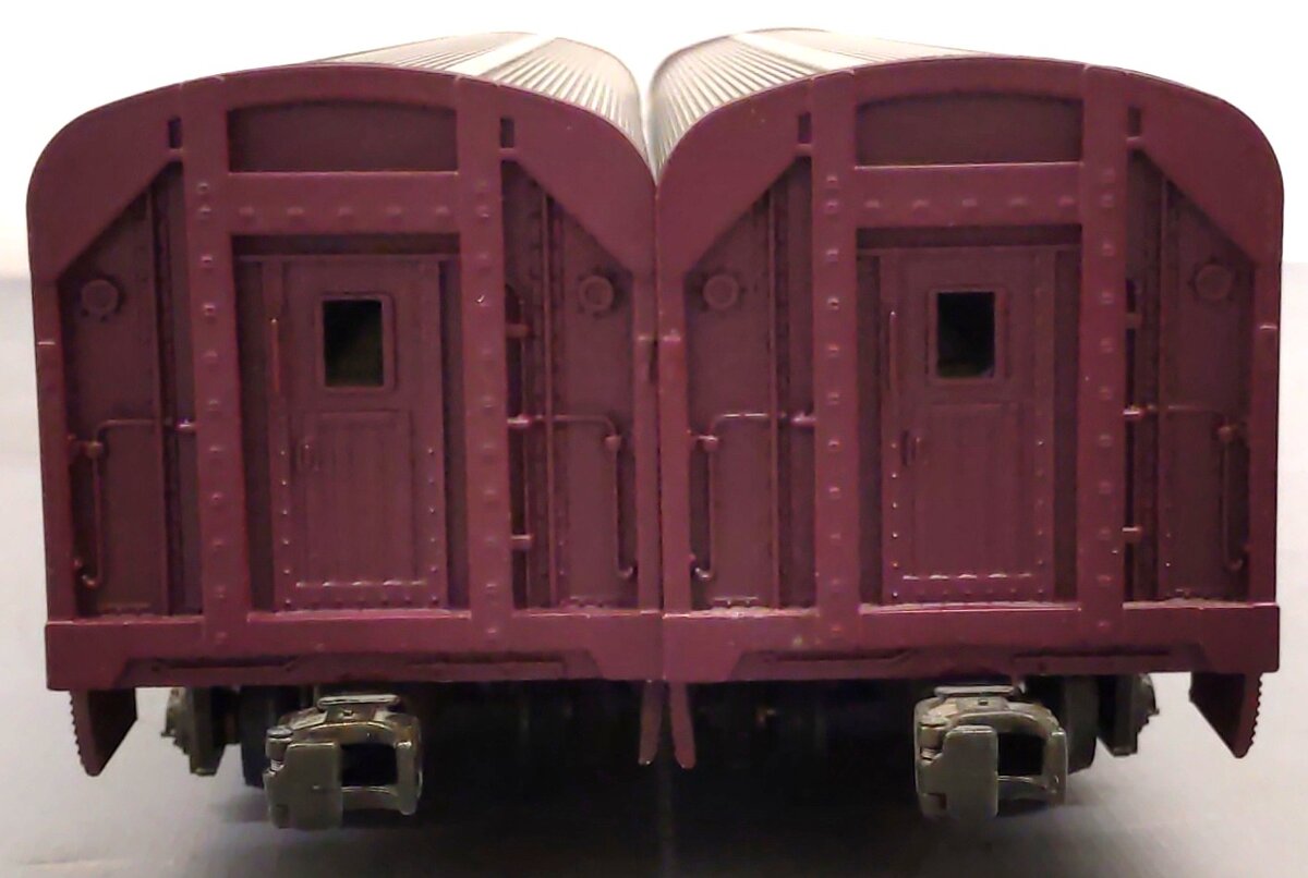 MTH 20-6114 O Gauge N&W 60' Aluminum Sleeper/Diner 2-Car Set (3-Rail) EX/Box