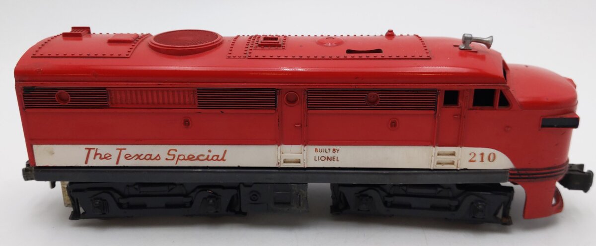Lionel 210P Vintage O Texas Special Alco A Powered Diesel Loco VG