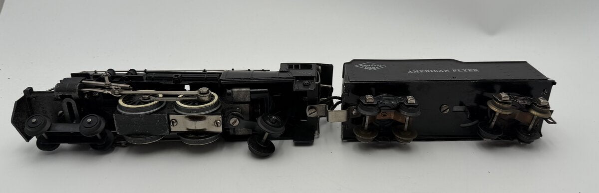 American Flyer 300 Vintage S Reading 4-4-2 Atlantic Steam Locomotive & Tender VG