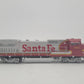 Atlas 9066 HO Santa Fe Dash 8-40BW Locomotive #563 VG/Box