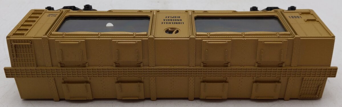 Lionel 6-16681 O Gauge Gold Animated Shark Aquarium Car EX