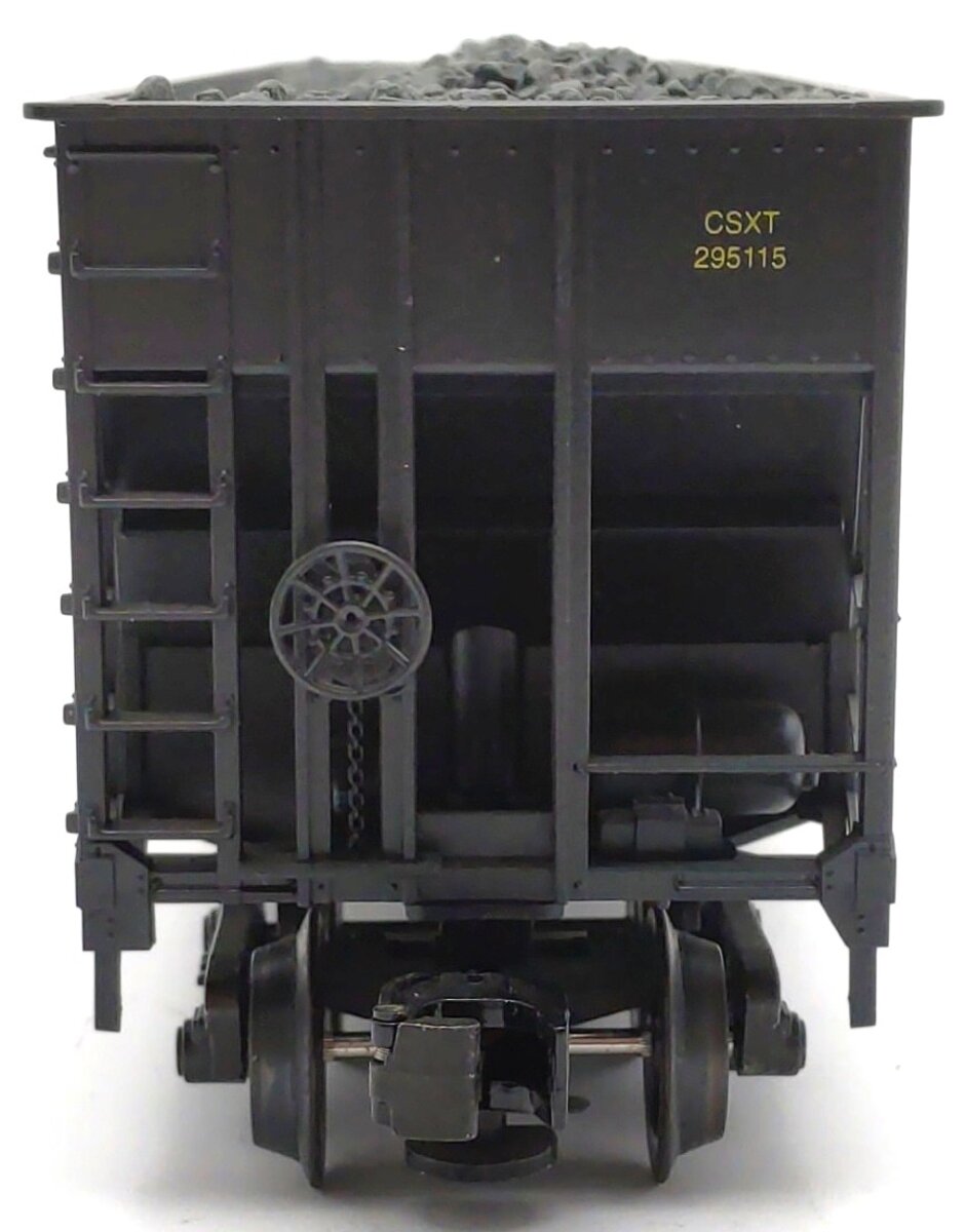 Weaver U4924LD O Scale CSX Transport 4-Bay High Side Hopper #295115 (3-Rail) LN