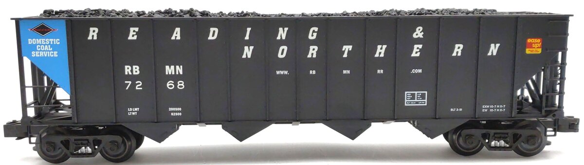 Weaver U4921L O Gauge RBMN 4-Bay High Side Hopper #7268 [3-Rail] LN