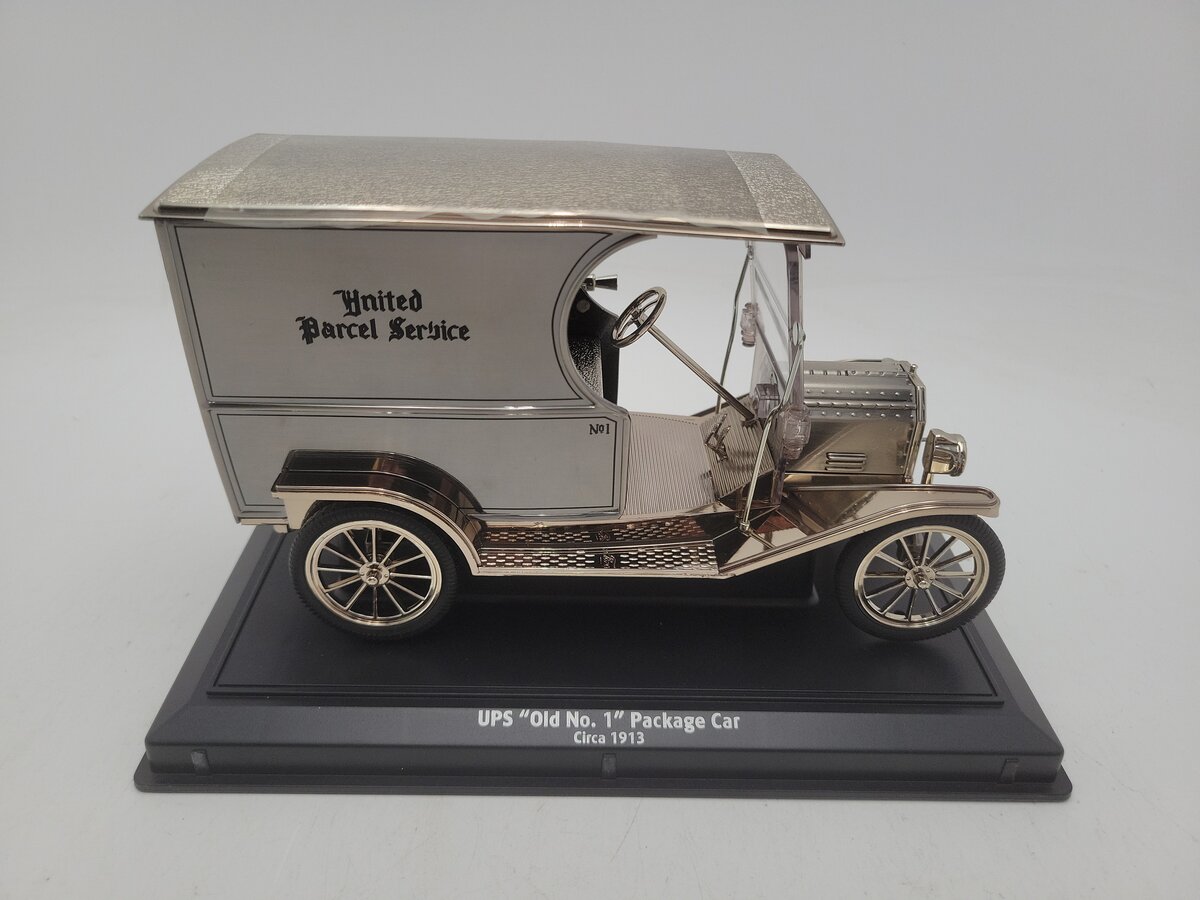 Norscot 58006 1:18 Scale Diecast UPS 1913 Ford Model T Old No 1 Package Car LN/Box