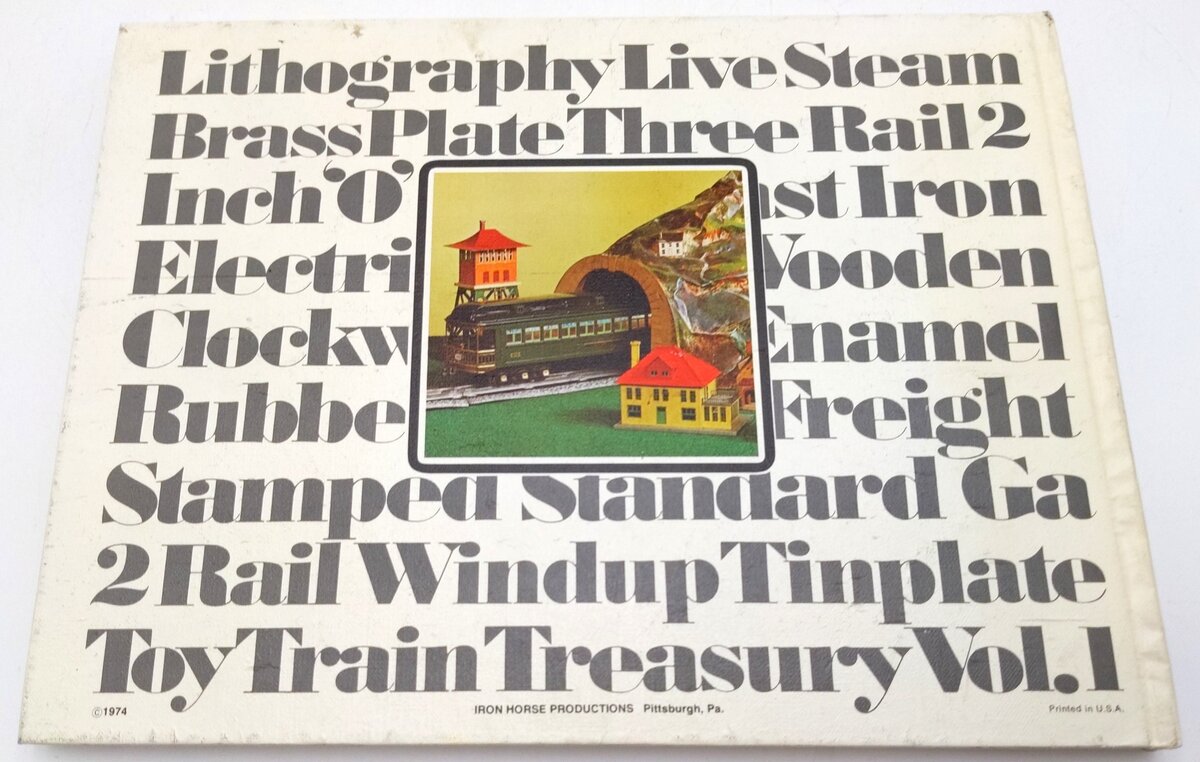 Iron Horse Toy Train Treasury Volume 1 The Vickers' Collection - Frank C. Hare EX