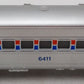 Lionel 6-6411 O Gauge Amtrak Illuminated Passenger Car #6411 EX