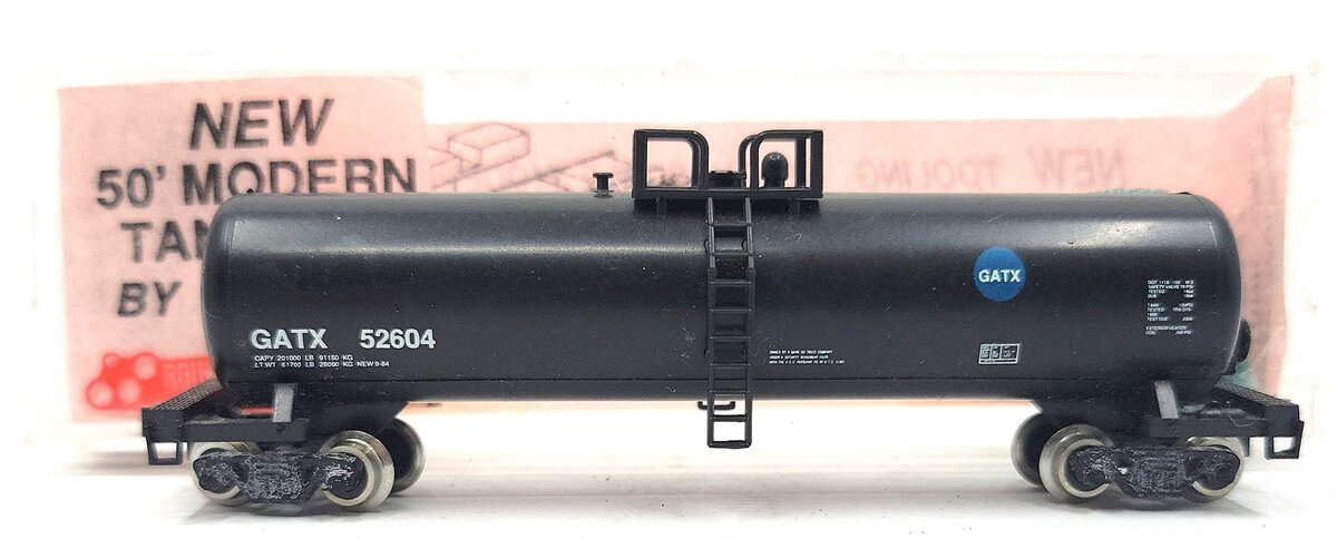 Roundhouse 8441 N Scale GATX 50' Modern Tank Car #52611 EX/Box