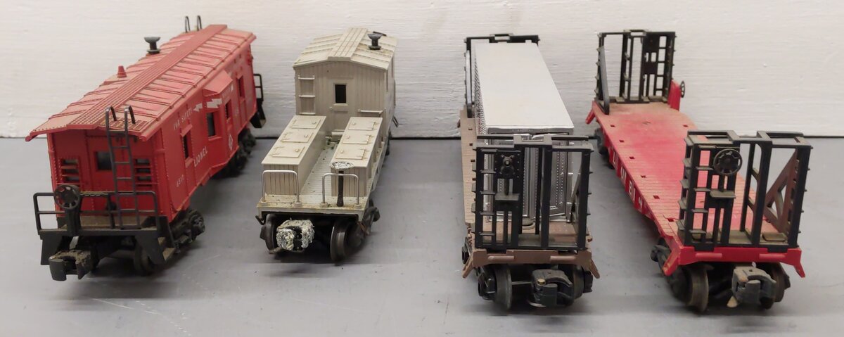 Lionel Vintage O Gauge Freight Cars #6467,6511,6419,6517 [4] VG