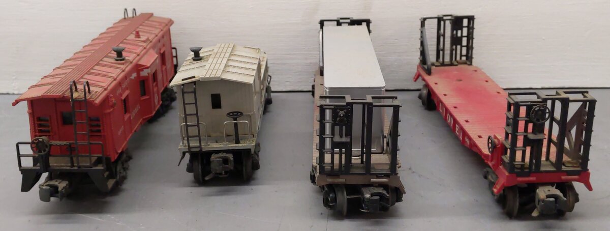 Lionel Vintage O Gauge Freight Cars #6467,6511,6419,6517 [4] VG