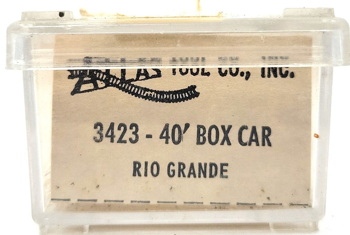 Atlas 3423 N Scale D&RGW Rio Grande 40' Boxcar #67534 LN/Box