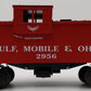 Lionel 6-19721 O Gulf Mobile & Ohio Extended Vision Caboose #2956 LN/Box