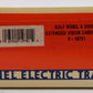 Lionel 6-19721 O Gulf Mobile & Ohio Extended Vision Caboose #2956 LN/Box
