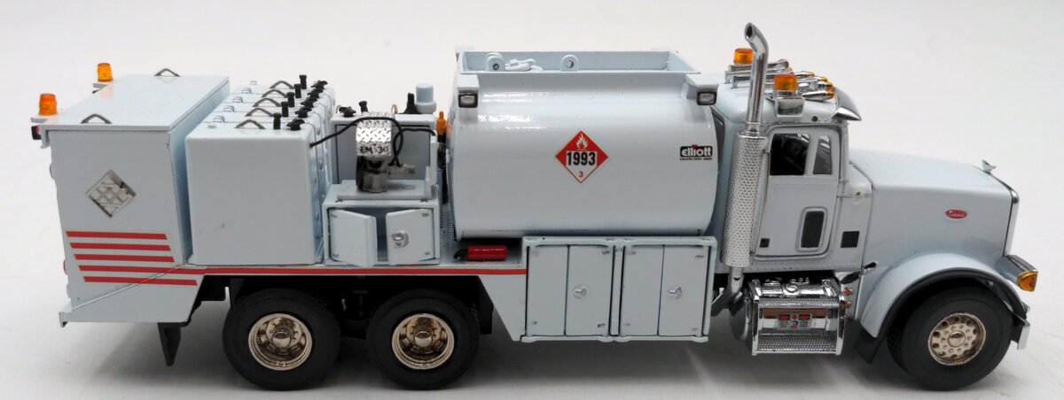 Sword Models SW2041-W 1:50 White Peterbilt 357 w/Elliot Fuel and Lube Body LN