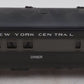 Lionel 6-16041 O Gauge New York Central Illuminated Dining Car EX