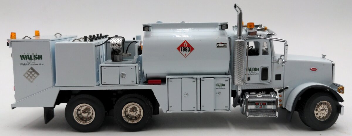 Sword Models SW2041-W 1:50 White Peterbilt 357 w/Elliot Fuel and Lube Body LN
