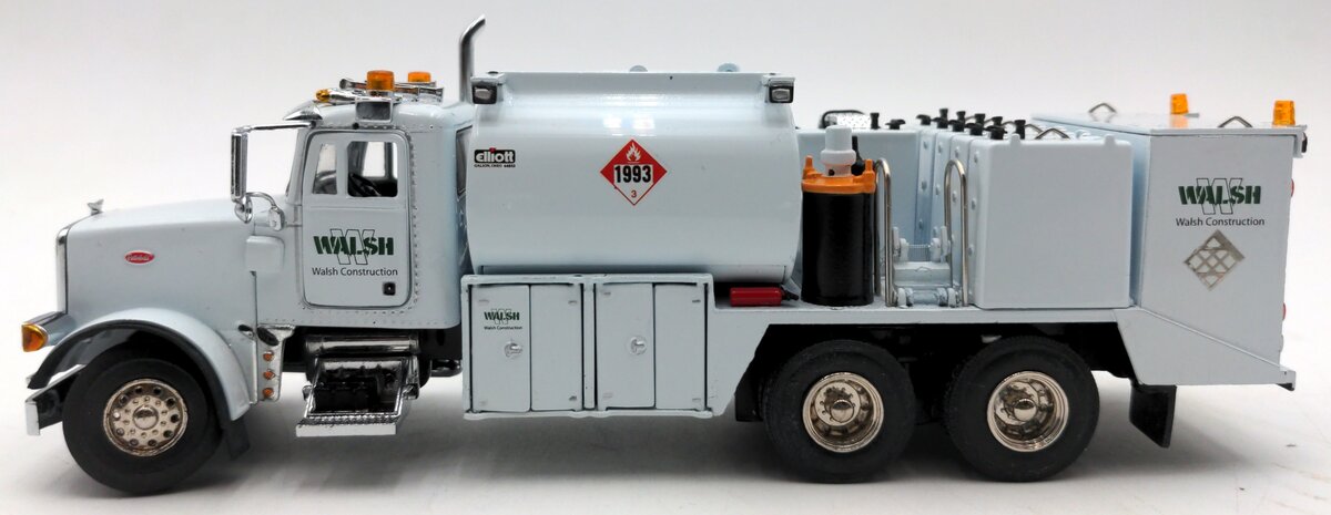 Sword Models SW2041-W 1:50 White Peterbilt 357 w/Elliot Fuel and Lube Body LN