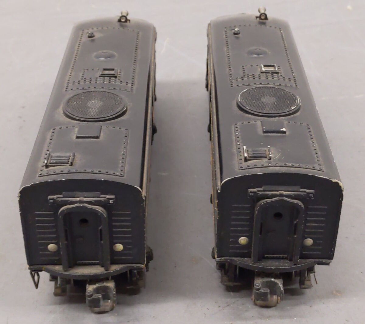Lionel 2032 Vintage O Erie Alco AA Diesel Locomotive Set VG