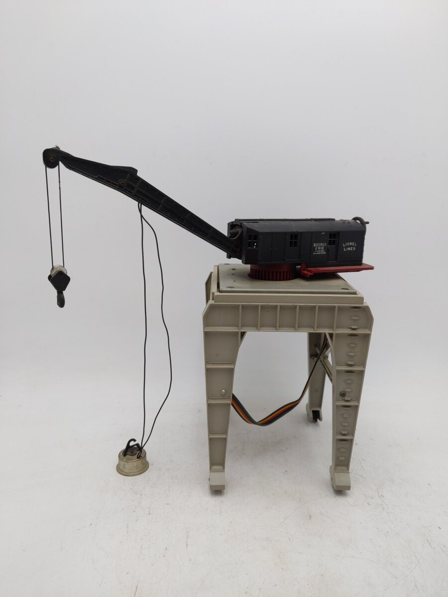 Lionel 282 Vintage O Bucyrus Erie Remote Control Gantry Crane VG