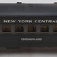Lionel 6-16018 O Gauge New York Central "Chicagoland" Coach Passenger Car EX