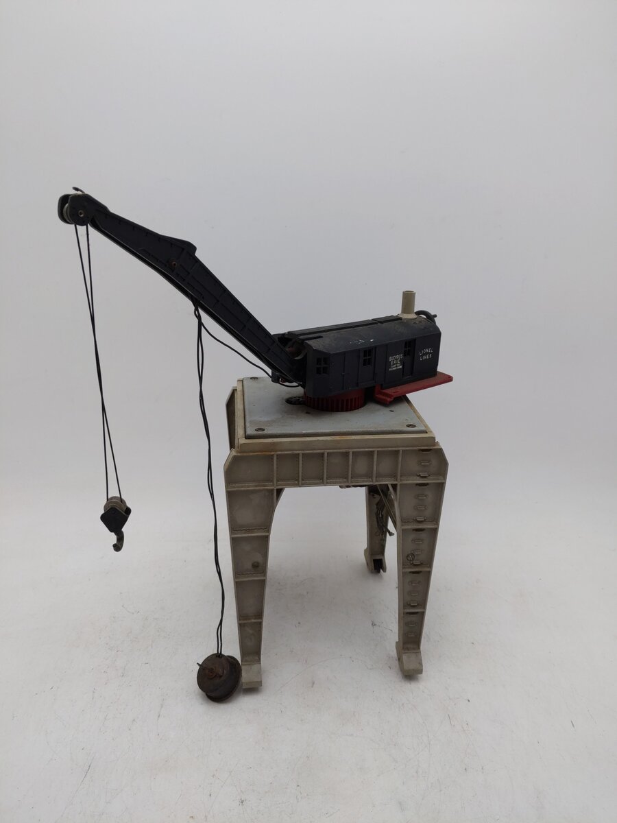 Lionel 282 Vintage O Bucyrus Erie Remote Control Gantry Crane VG