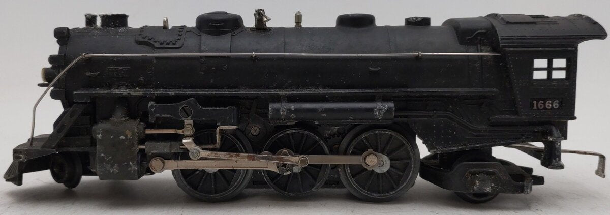 Lionel 1666 Vintage O 2-6-2 Diecast Steam Locomotive VG