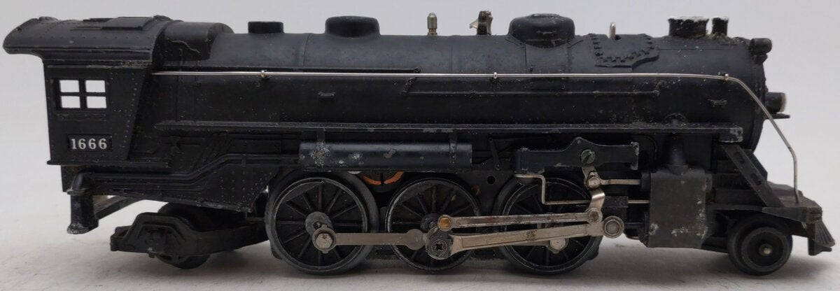 Lionel 1666 Vintage O 2-6-2 Diecast Steam Locomotive VG