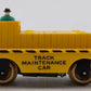 American Flyer 23743 Vintage S Track Maintenance Car w/Kleer-Pak EX/Box