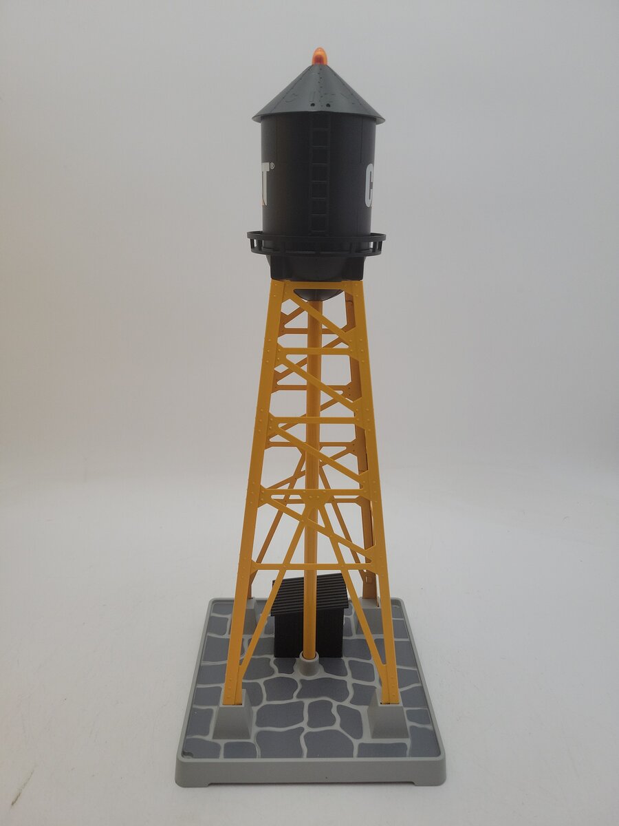 MTH 30-90075 O / 027 Gauge Caterpillar #193 Industrial Water Tower LN/Box
