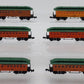 Arnold N Scale Assorted Western & Atlantic Passenger Cars [6] EX