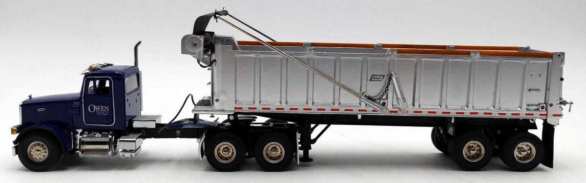 Sword Models SW2044-OT 1:50 Owen Trucking Peterbilt 357 w/East Genesis Dump VG