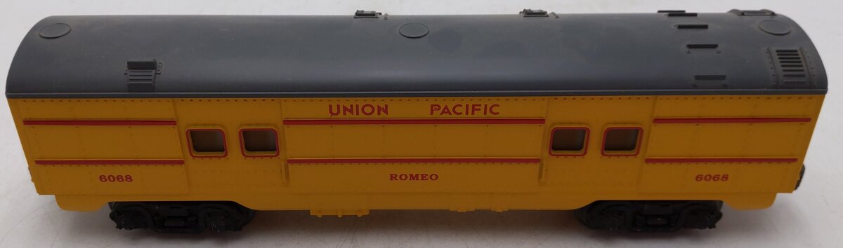 Lionel 6-16068 O Gauge Union Pacific "Romeo" Baggage Car #6068 EX
