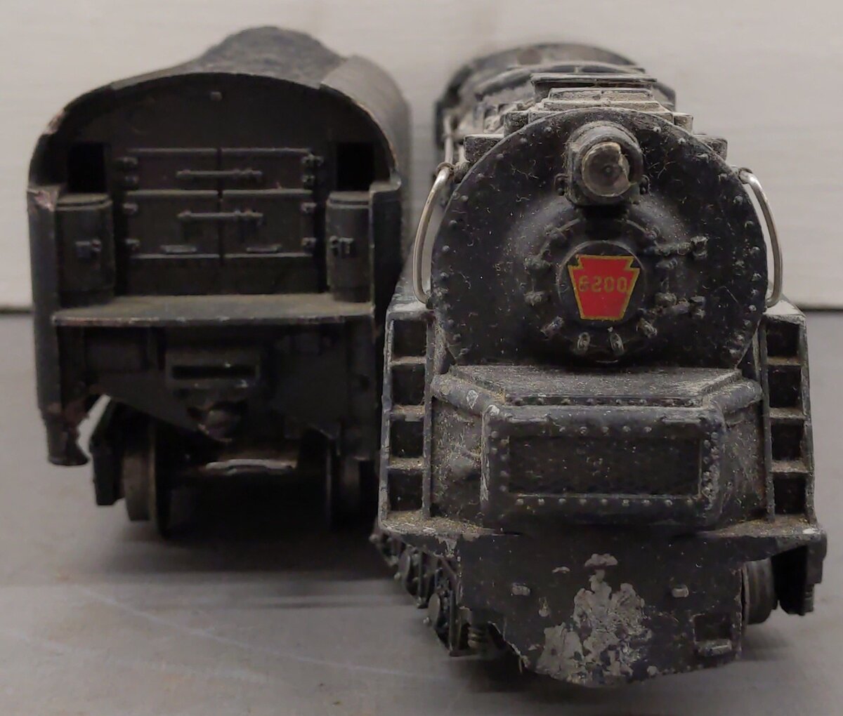 Lionel 681 Vintage O 6-8-6 Diecast S2 Steam Turbine Loco w/2671W Tender VG