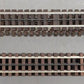 Gargraves WT-101-37 O Gauge Phantom Tinplate 37" Wood Tie Sectional Track (12) VG