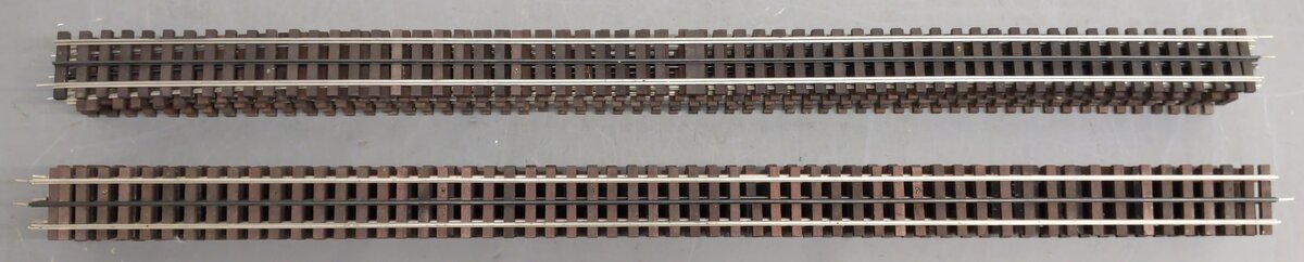 Gargraves WT-101-37 O Gauge Phantom Tinplate 37" Wood Tie Sectional Track (12) VG