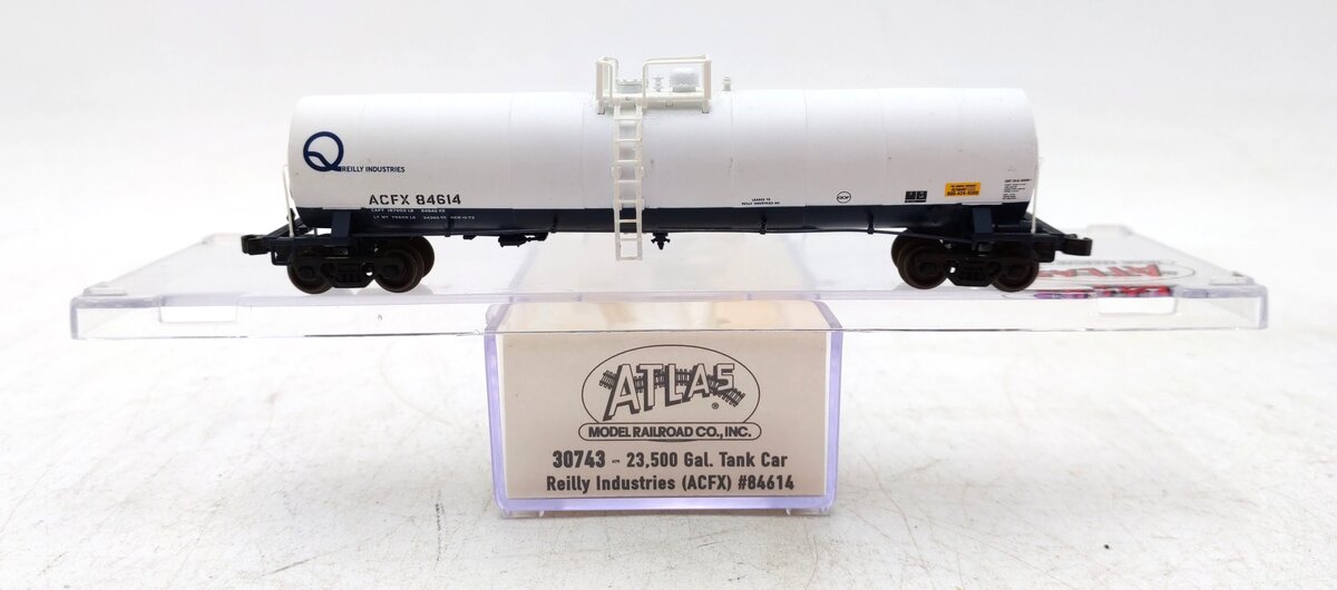 Atlas 30743 N Scale ACFX 23,500 Gal. Tank Car #84614 LN/Box
