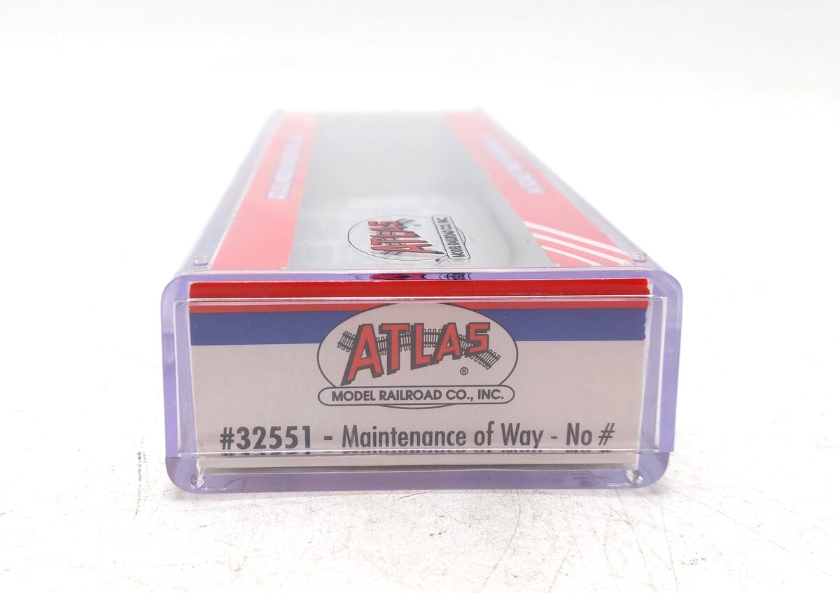 Atlas 32551 N Scale Maintenance of Way Track Cleaning Car EX/Box