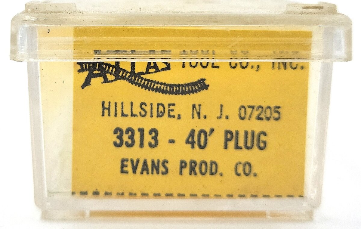 Atlas 3313 N Scale Evan's Produce 40' Plug Reefer Car LN/Box