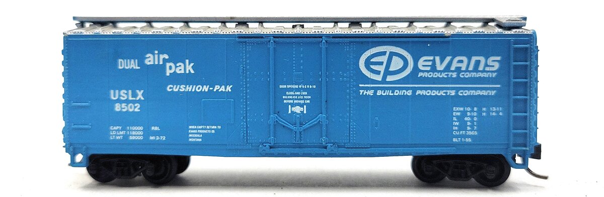 Atlas 3313 N Scale Evan's Produce 40' Plug Reefer Car LN/Box